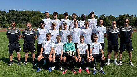Mannschaftsfoto: C-Jugend (U15) - FC Eschweiler 2020 - Saison Herbst 26