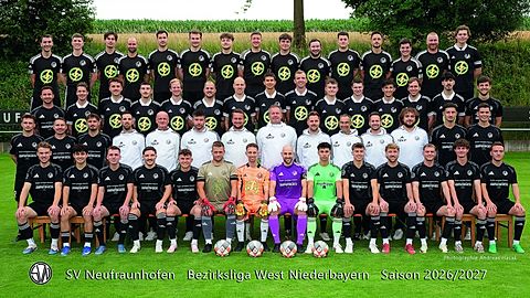 Mannschaftsfoto: Herren - 1. Mannschaft - SV Neufraunhofen - Saison 26/27