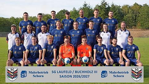 Mannschaftsfoto: Herren - 3. Mannschaft - SV Laufeld - Saison 26/27