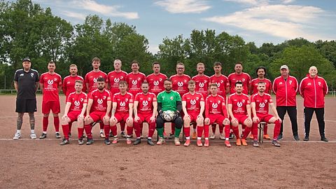 Mannschaftsfoto: Herren - 2. Mannschaft - FC Rot-Weiß Moers - Saison 26/27