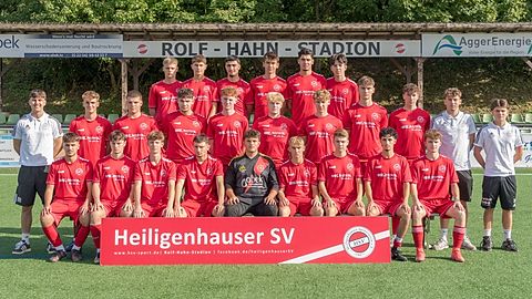 Mannschaftsfoto: A-Jugend (U19) - Heiligenhauser SV - Saison 25/26