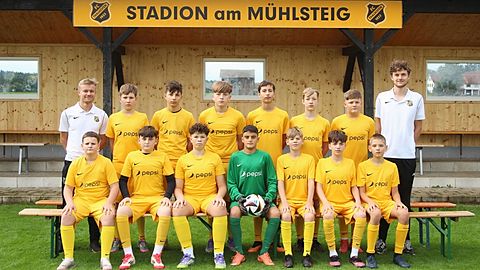 Mannschaftsfoto: C-Jugend (U15) II - FC Thalhofen - Saison Frühjahr 26	