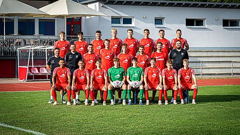 Auf dem Foto fehlen: Jonas Dambacher, Dogukan Kaplan, Pascal Steigauf und Muhi Turac
