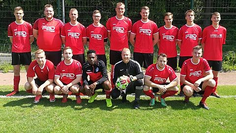 Dies ist die 1. Herren des SV Stöckheim Sasion 2018/2019. Einige Spieler fehlen auf de Bild