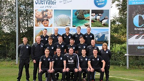 Hintere Reihe von links: Tim Trautwein, Iwan Pede, Sidney Kopp, Tim Probst, Konstantin Anselm
Mittlere Reihe von links: Simon Meier (Co-Trainer), Werner Reich (Trainer), Max Frey, Christian Marx, Jens Schneider, Julian Juhasz, Thomas Fritz (Betreuer), Nadine Nieke (Betreuerin)
Vordere Reihe von links: Alexander Sick, Florian Bippus, Marco Pollini, Dominik Gillner, Daniel Sütterlin

Nicht auf dem Foto: Patrick Schneider, Pascal Romano, Tobias Meier, Frank Schneider