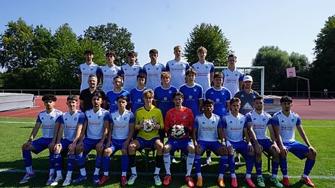 Mannschaftsfoto: A-Jugend (U19) - FC Ismaning - Saison 26/27