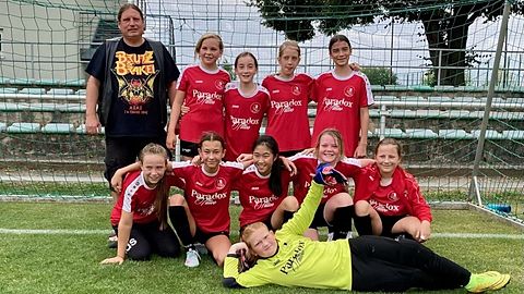 Mannschaftsfoto: U13-Juniorinnen - VfB Oberweimar - Saison 25/26