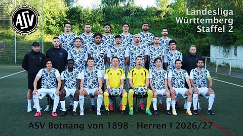 Mannschaftsfoto: Herren - 1. Mannschaft - ASV Botnang - Saison 26/27