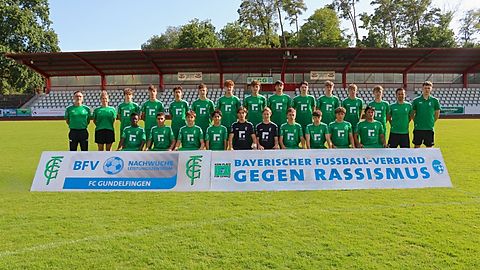 Mannschaftsfoto: B-Jugend (U16) II - FC Gundelfingen - Saison 26/27