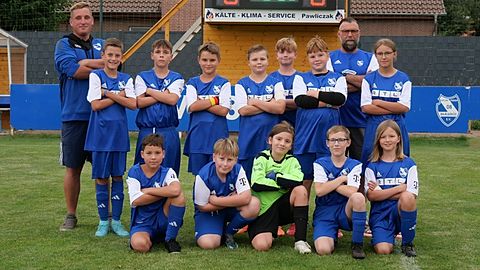 Mannschaftsfoto: D-Jugend (U13) - SV 08 Baalberge - Saison Herbst 25
