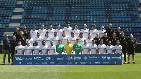 Teamfoto 1.FC Magdeburg Saison 2023-24