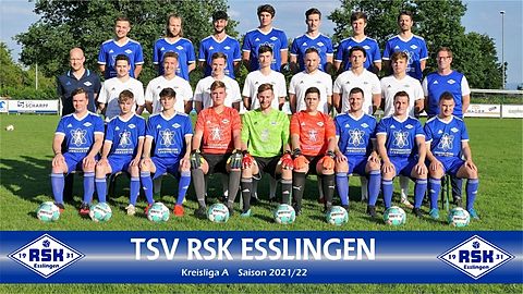 1.Mannschaft TSV RSK Esslingen Saison 2021/22