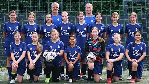 Mannschaftsfoto: U15-Juniorinnen - ASV Einigkeit Süchteln - Saison 25/26