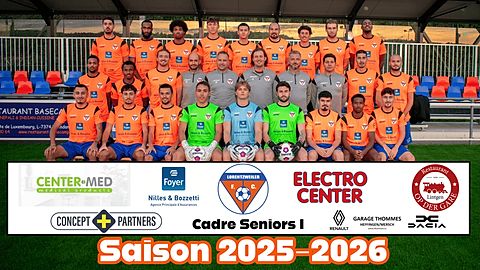 Mannschaftsfoto: Herren - 1. Mannschaft - FC Lorentzweiler - Saison 25/26