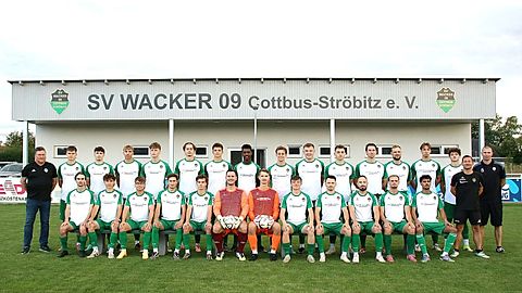 Mannschaftsfoto: Herren - 2. Mannschaft - SV Wacker 09 Ströbitz - Saison 26/27