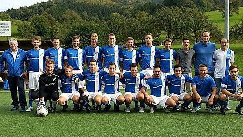 hintere Reihe von links: 2.Vorstand Sport Clemens Späth, Philip Giesler, Kevin Kimmig, Patrick Gießler,	Jeremie Trottier, Timo Eble, Pascal Gießler, Mario Schilli, Nico Hollinger, Robin Feist, Trainer Kai Eble,Co-Trainer Thomas Granzow

vordere Reihe von links: Yannik Anzaldi, Jürgen Mosmann, Mario Spitzmüller, Marco Lang, Simon Dürr, Sinan Kürekci, Violand Kerrelaj, Patrick Wussler, Giulio Negrini

auf dem Bild fehlen: Alex Baldovin, Vittorio Paolo, Heiko Kälble, Dennis Börschig, Dominic Huber,Christos Manulokos, Florian Bischler, Sebastian Zehnle, Jan Baumann, Pirmin Repple