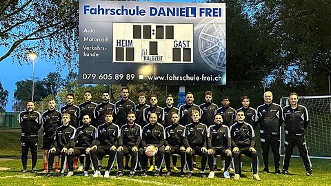 Hintere Reihe: Carlo Cinicola (Asstistenztrainer), Iven Nufer, Jake Fischer, Wim Kober, Devin Schläfli, Leonardo Notario, Jan Kappeler, Kevin Giorno(Vize-Captain), Mario Beutler, Azem Sulejmani, Luca Giambarba, Mohamed Manazir Mohamed Mahir, Arthur Pavlics,  Giuseppe Maranghino (Assistenztrainer), Vittorio Di Martino -------------------------------------------------------------------------------------------
Vordere Reihe: Ryan Brönimann, Mario Jorge Pinto Alves, Diogo Filipe Gonçalves Campos, Erdem Uzunoglu, Patrick Müller, Loris Cagnazzo (Captain), Jerren Ryffel, Antonio Cinicola, Emmanuele Gianni Maranghino ---------------------------------------------------------------------
Es fehlen: Dzejlan Dedeic, Yannick Albrecht, Luca Disler, Muhamed Emin Sehic, Arda Uçbay, Pedro Miguel Da Rocha, Rafael Lopes Riberio, Umut Uçbay