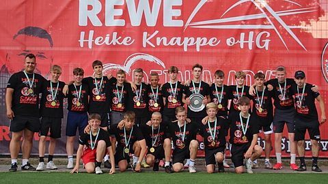 Mannschaftsfoto: B-Jugend (U17) - TSG Rot-Weiß Fredersdorf/Vogelsdorf - Saison Herbst 25