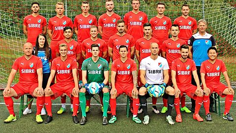 Mannschaftsbild TSV Steinbach II Saison 2017/18 © TSV Steinbach / Björn Franz.