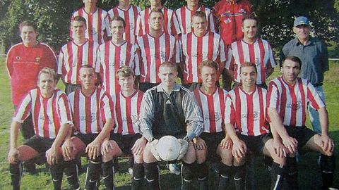 Hintere Reihe von links nach rechts: Marc Meinhardt, Robin Schunter, Tim Entenmann, Danut Ilie Popa, Michael Munz
Mitte: Betreuer Stefan Wahl, Stefan Petek, Süleyman Daylan, Ronny Schreiber, Frank Entenmann, Stipo Grgic, Trainer Piotr Czaja
Vorne: Martin Hentschel, Ekrem Burma, Adrian Pogoda, Achim Fritz, Andreas Bäuchle, Nicola Montesanto, Charalabos Stamatiou