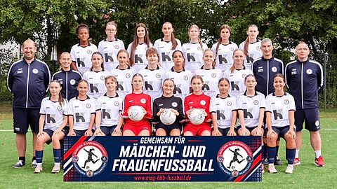 Mannschaftsfoto: U17-Juniorinnen - VfL Holsen - Saison 26/27