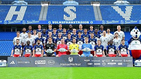 Mannschaftsfoto: Herren - 1. Mannschaft - Hamburger SV - Saison 26/27