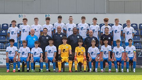 Mannschaftsfoto: C-Jugend (U15) - FC-Astoria Walldorf - Saison 25/26