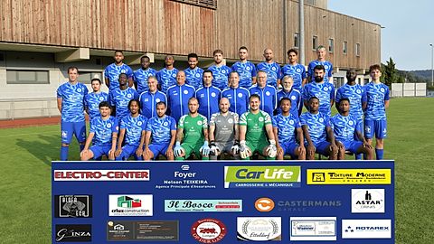 Mannschaftsfoto: Herren - 1. Mannschaft - FC Minerva Lintgen - Saison 25/26