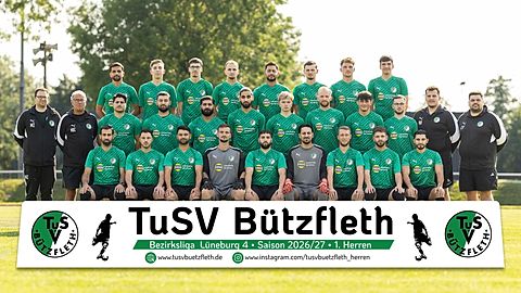 Mannschaftsfoto: Herren - 1. Mannschaft - TuSV Bützfleth - Saison 26/27