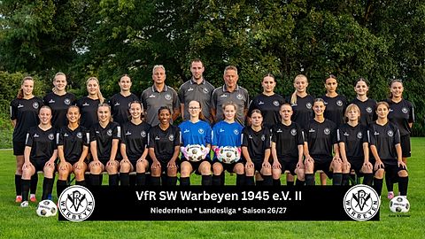 Mannschaftsfoto: Frauen - 2. Mannschaft - VfR Warbeyen - Saison 26/27