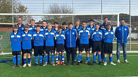 Mannschaftsfoto: C-Jugend (U15) II - 1. JFG Donautal Bad Abbach - Saison Frühjahr 26