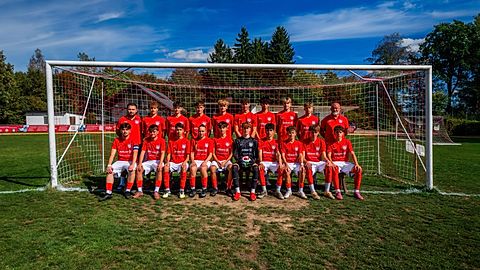 Mannschaftsfoto: B-Jugend (U17) - TSV Krumbach - Saison Herbst 26