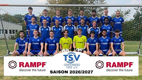 Mannschaftsfoto: Herren - 1. Mannschaft - TSV Grafenberg - Saison 26/27