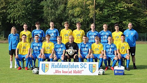 Mannschaftsfoto A-Jugend Verbandsliga Haldensleber SC e.V.