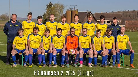 Mannschaftsfoto: Herren - 2. Mannschaft - FC Ramsen - Saison 26/27