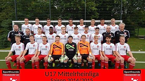 hinten v.l.n.r.: Egzon Ademi, Rene Bouzampalidis, Sergen Cileksiz, Alejandro Albaida Aroca, Samet Koc, Arian Asgari, Damian Morawiec, Frank Nägele, Dennis Winnebeck.
mitte v.l.n.r.: Cheftrainer André Pieperiet, Co-Trainer Jürgen Rösgen, Ioannis Tsalikidis, Eric Gweth, Erik Hausen, Timo Baumgarten, Ferhat Senel, Omar Saleh, Betreuer Manfred Klein, TW-Trainer Guido Keuenhof.
vorne v.l.n.r.: Nils Baum, Thomas Harthoff, Sergej Kejdaliuk, Marcel Löwen, Cem Cetinkaya, Marcel Peters, Max Einheuser, Emre Molla, Karsten Klein.