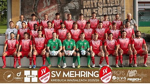 Mannschaftsfoto: Herren - 1. Mannschaft - SV Mehring - Saison 25/26
