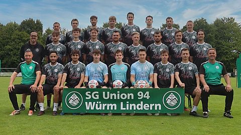 Mannschaftsfoto: Herren - 1. Mannschaft - SG Union Würm-Lindern - Saison 25/26