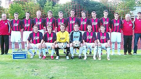 Die Bezirksoberligamannschaft 07/07 des SSV Eggenfelden