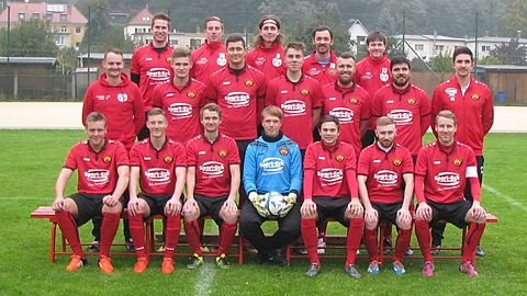 Hinten:	Paul Ruppricht, Lukas Hurtner, Max Apel, Sebastian Türk, Tim Jacob
Mitte:	Trainer Mario Lehmann, Eric Imhof, Markus Miottke, Moritz Kucera, Martin Emmert, Sven Breitschädel, Co-Trainer Alexander Rohmann
Vorn:	Philipp Halgasch, Richard Pohl, Gerd Montag, David Heider, Markus Höhne, Tom Sparmann, Falk Bellmann