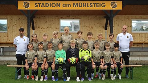 Mannschaftsfoto: D-Jugend (U13) - FC Thalhofen - Saison 25/26