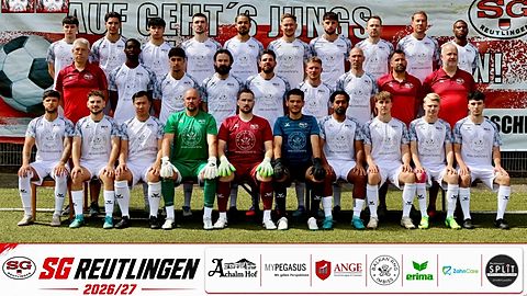 Mannschaftsfoto: Herren - 1. Mannschaft - SG Reutlingen - Saison 26/27