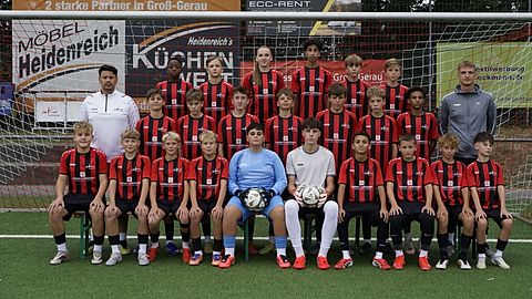 Mannschaftsfoto: C-Jugend (U15) - SKV Büttelborn - Saison 26/27