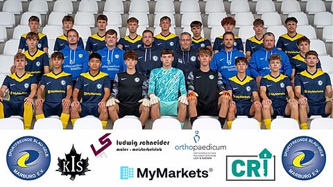 Mannschaftsfoto: A-Jugend (U19) - SF/BG Marburg - Saison Herbst 25