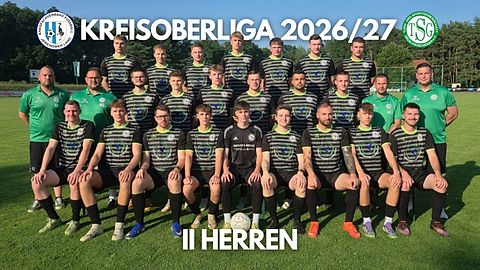 Mannschaftsfoto: Herren - 2. Mannschaft - TSG Grün-Weiß Möser - Saison 26/27