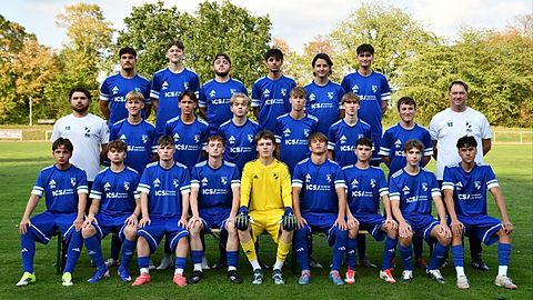 Mannschaftsfoto: A-Jugend (U19) - Teutonia Kleinenbroich - Saison Herbst 26