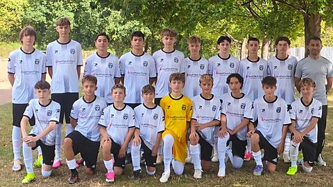 Mannschaftsfoto: C-Jugend (U15) - FC Marxheim - Saison 26/27