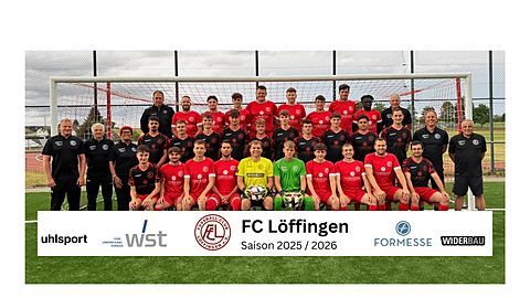 Mannschaftsfoto: Herren - 1. Mannschaft - FC Löffingen - Saison 25/26