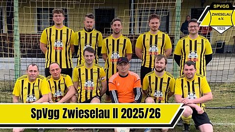 Mannschaftsfoto: Herren-Reserve - SpVgg Zwieselau - Saison 25/26