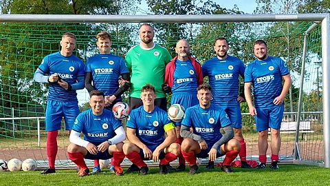 h.v.l Hannes Bader, Florian Trabandt, Tim Fabian Suxdorf, Ronald Blom, Philip Paine Andreas, Benjamin Lellau
v.v.l Adrian Scharf, Julius Groth, Normen Gelojan 